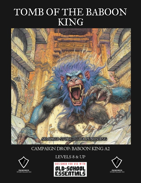Tomb of the Baboon King cover